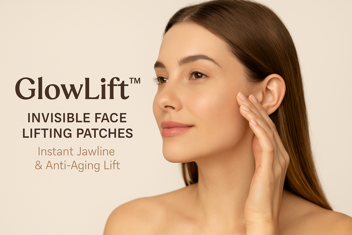 GlowLift™ Invisible Face Lifting Patches – Instant Jawline & Anti-Aging Lift (Glue-Free & Reusable)